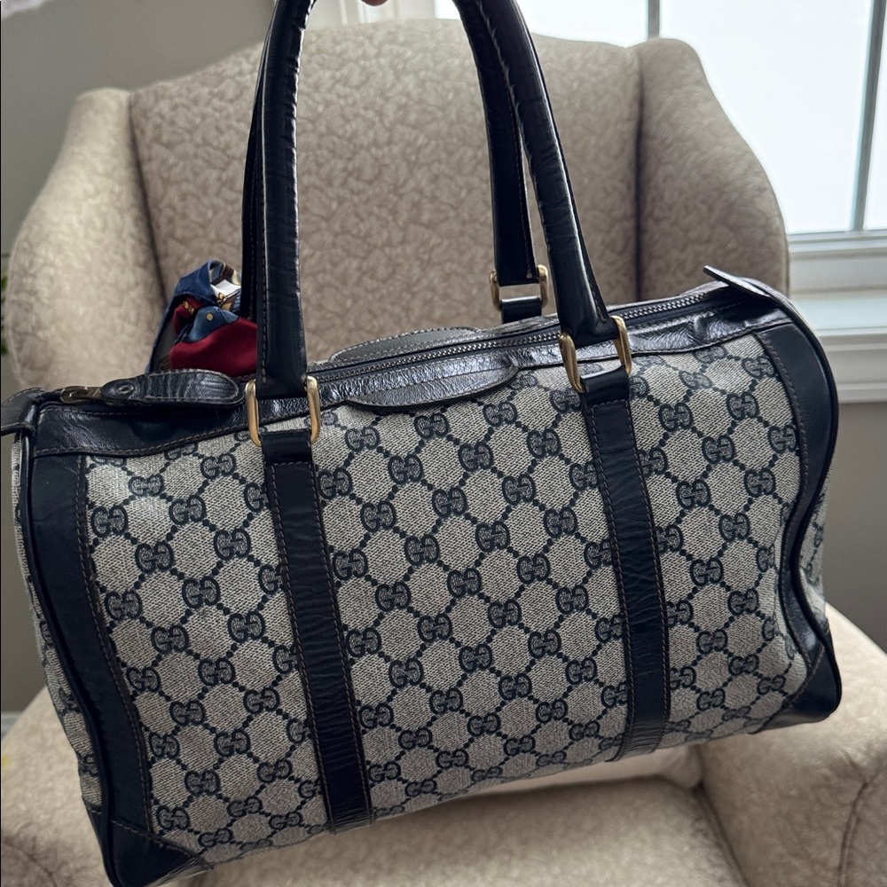 Gucci Supreme Boston Bag